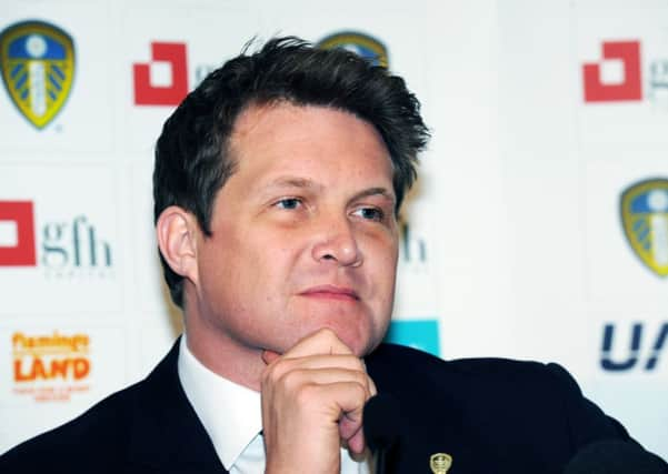 Leeds United director David Haigh.