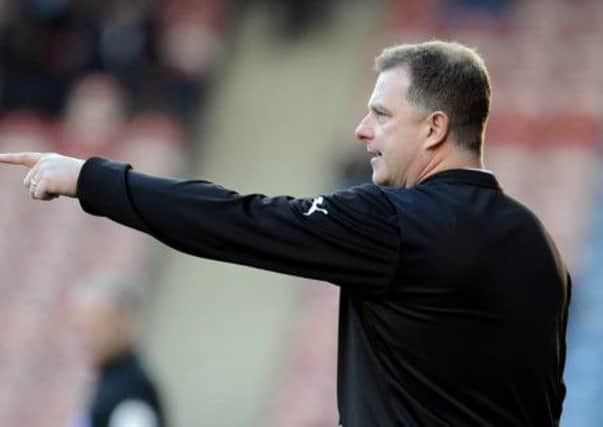 Huddersfield Town boss Mark Robins.