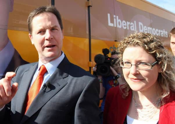 Nick Clegg with Jenny Willott