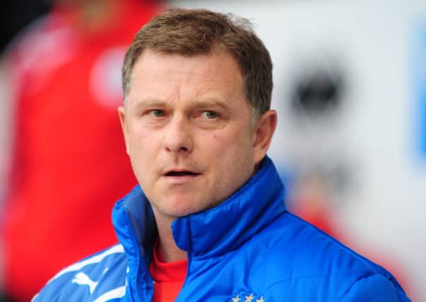 Huddersfield Town manager Mark Robins