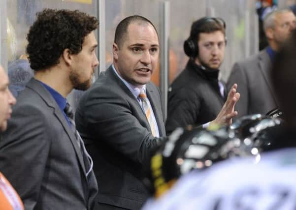 Sheffield Steelers' head coach Gerad Adams. Picture: Dean Woolley.