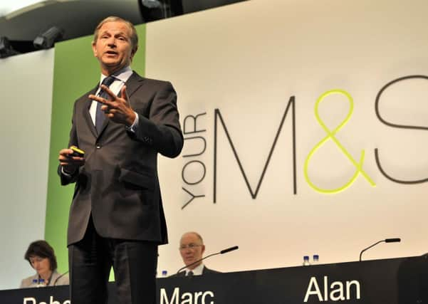 Marks and Spencer chief executive Marc Bolland