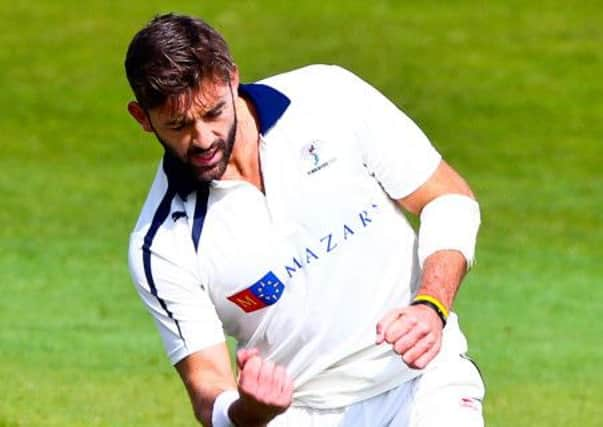 Yorkshire's Liam Plunkett (Picture: Alex Whitehead/SWpix.com).