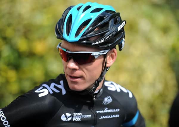 Team Sky cyclist Chris Froome