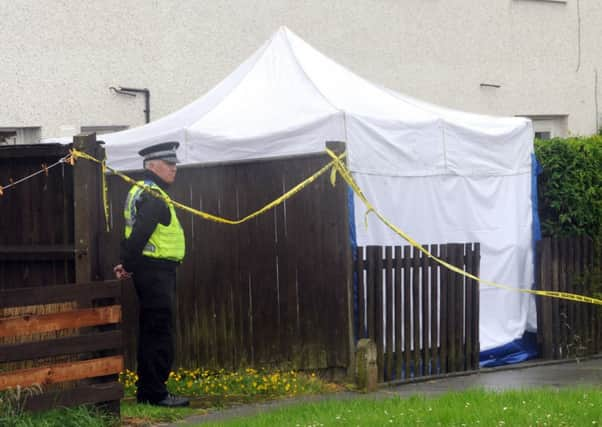 Police at Naburn Place, Whinmoor