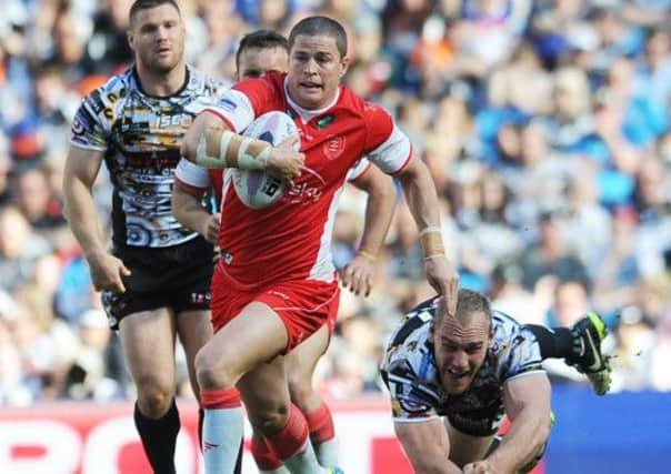 Hull KR's Travis Burns.