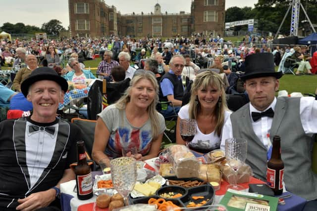 Last year's Opera in the Park event at Temple Newsam