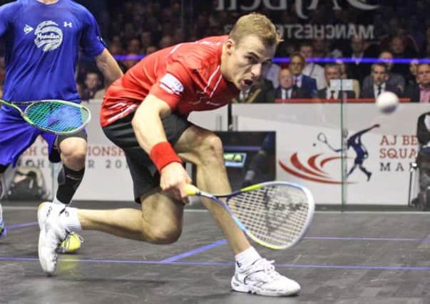 Sheffield's defending Commonwealth Games men's singles champion Nick Matthew.