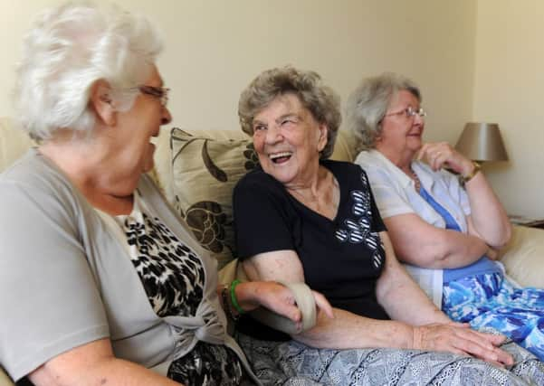 89-year-old Mary Gill, who is writing a loneliness diary for The Yorkshire Post, attends a Contact the Elderly tea party