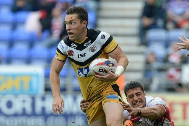 Castleford Tigers' Luke Dorn.