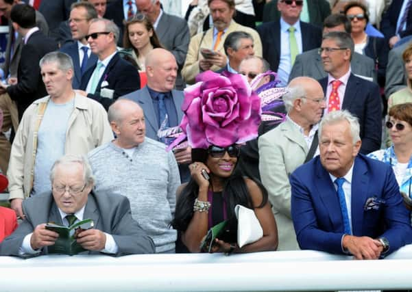 Cafolin Campbell at the races. PIC: Simon Hulme