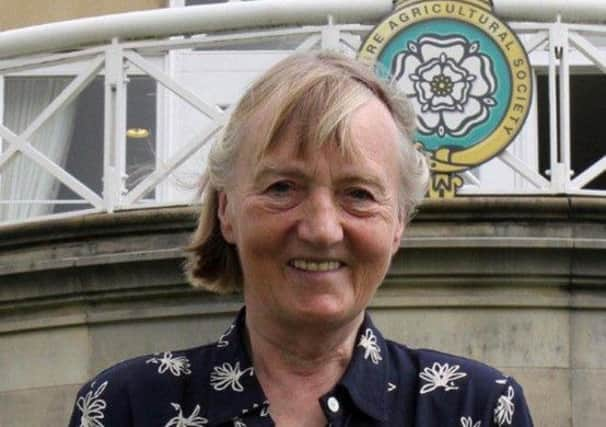 Susan Cunliffe-Lister, chief sheep steward at the Great Yorkshire Show.