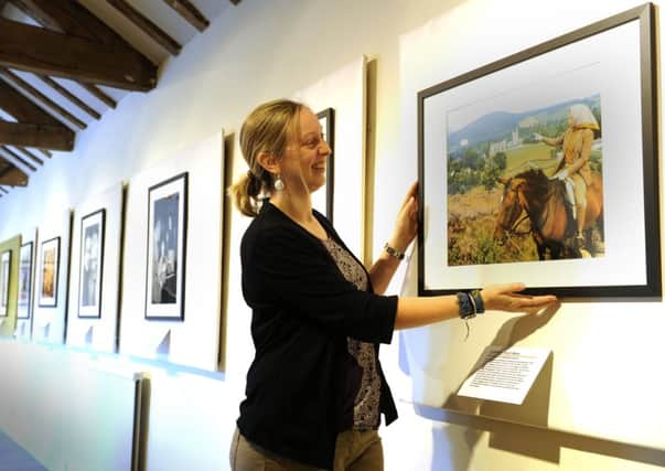 Curator Claire Fletcher at Beningbrough Hall.  Picture by Bruce Rollinson