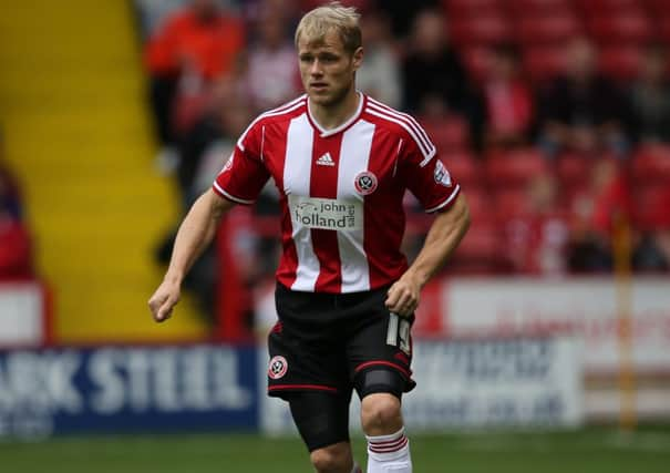 Sheffield United's Jay McEveley.