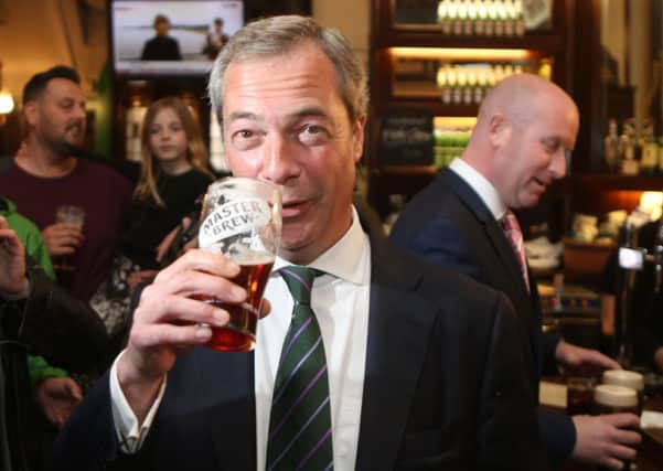 Ukip leader Nigel Farage