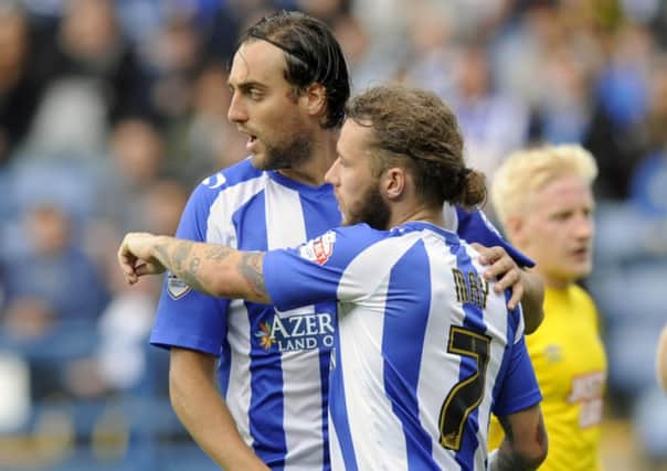 Owls strike force Atdhe Nuhiu and Stevie May