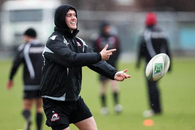 Yorkshire Carnegie's Harry Leonard scored the winning points at Moseley.