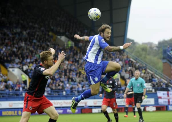 Owls' Stevie May.