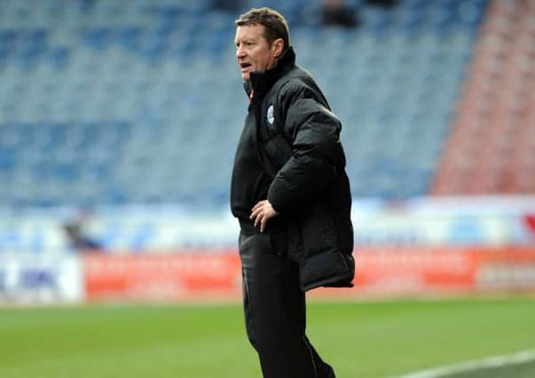 Barnsley's manager Danny Wilson.