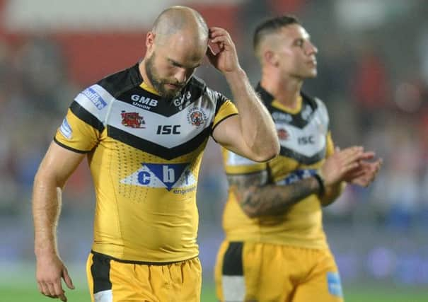 Castleford Tigers' Liam Finn.