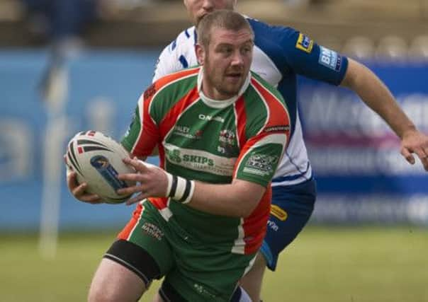 Hunslet Hawks' David March.