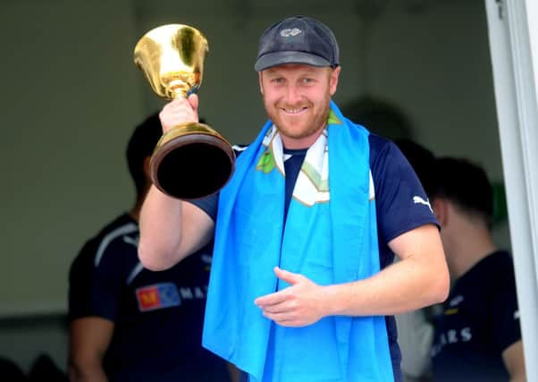 Yorkshire's captain Andrew Gale