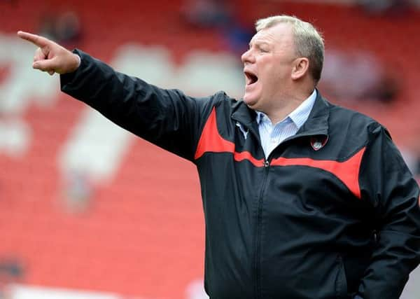 Rotherham boss Steve Evans.