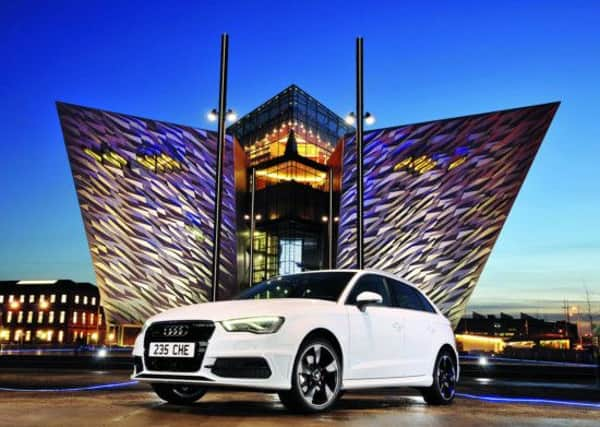 The Audi A3 Sportback.