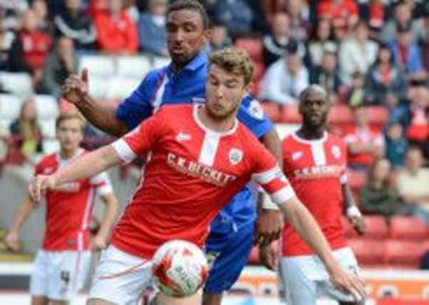 Barnsley's Sam Winnall's late equaliser proves in vain.