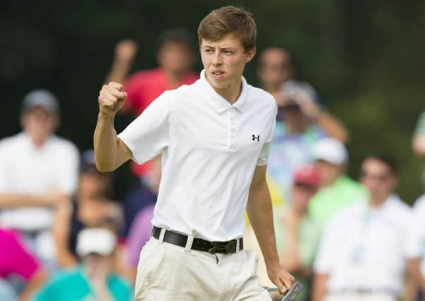 Sheffield's Matt Fitzpatrick.