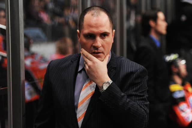 Sheffield Steelers' head coach Gerad Adams faces former club Cardiff Devils twice this weekend. Picture: Dean Woolley.