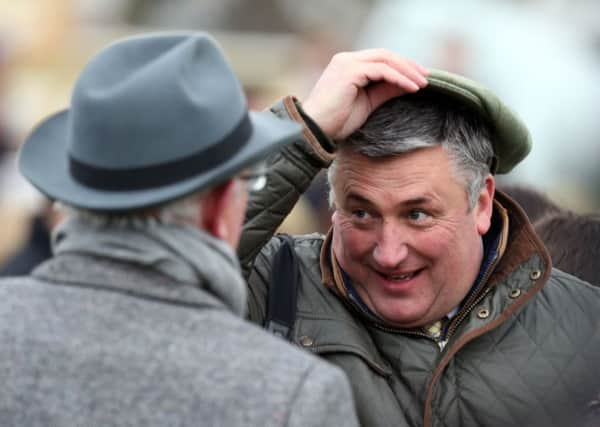 Trainer Paul Nicholls.