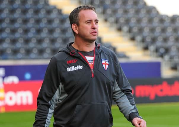 England coach Steve McNamara.