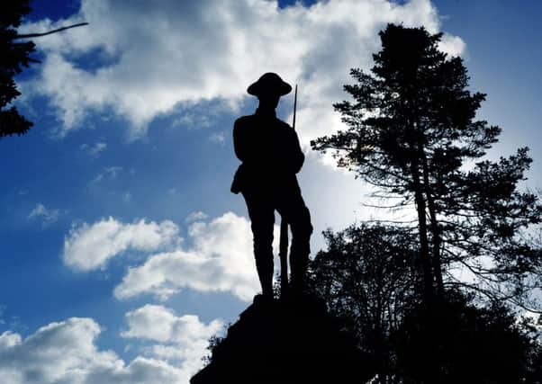 The war memorial at Shepley.