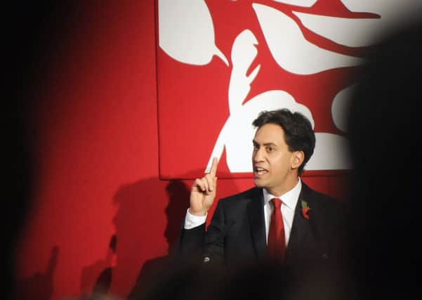 Labour leader Ed Miliband