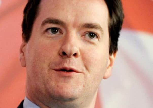 Chancellor George Osborne