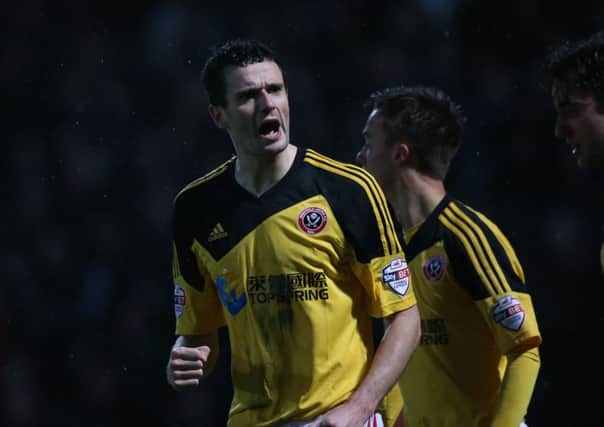 Jamie Murphy celebrates his winning goal.