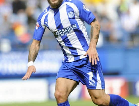 Sheffield Wednesday striker Stevie May.