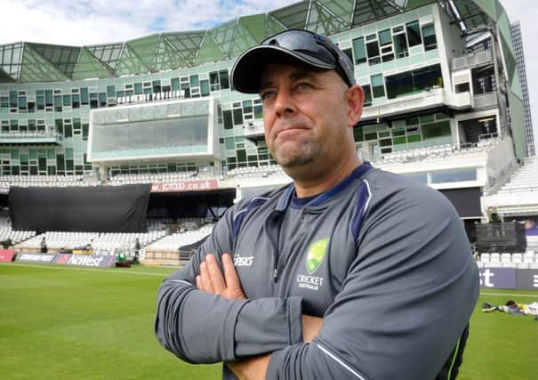 Australia coach Darren Lehmann. Picture: Steve Riding.