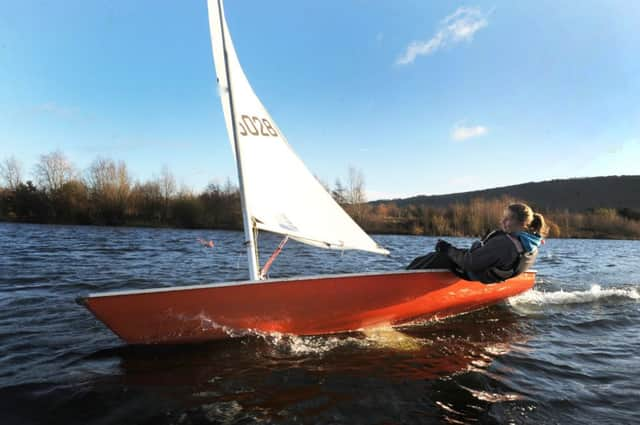 Heather Thomas at Otley Sailing Club