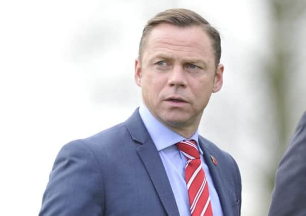 Doncaster Rovers manager Paul Dickov.