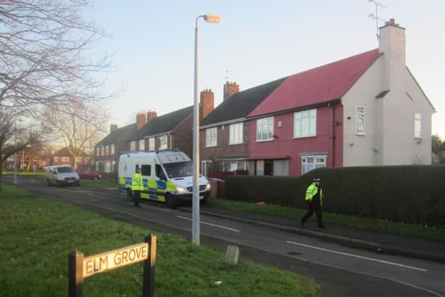 Elm Grove, Scunthorpe, where an elderly couple were seriously injured in a "vicious attack" by a suspected burglar