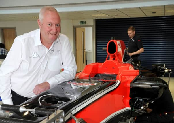 HOPING: Manor Grand Prix's John Booth.