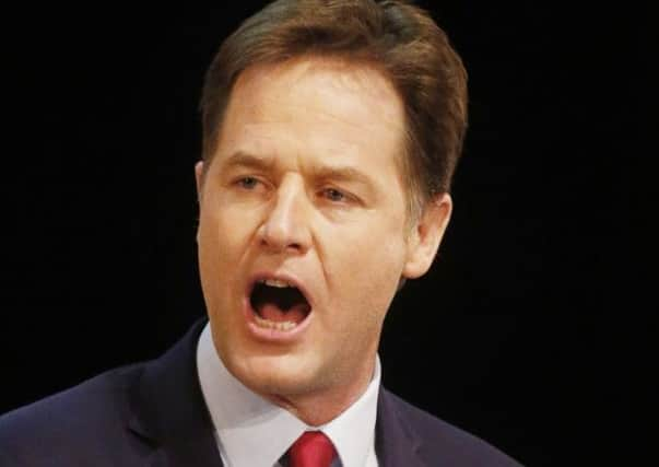 Deputy Prime Minister Nick Clegg