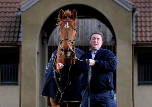 Richard Guest, racehorse trainer, of Ingmanthorpe Racing Stables Limited, Ingmanthorpe Grange Farm, Ingmanthorpe, near Wetherby.