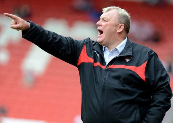 Rotherham boss Steve Evans.