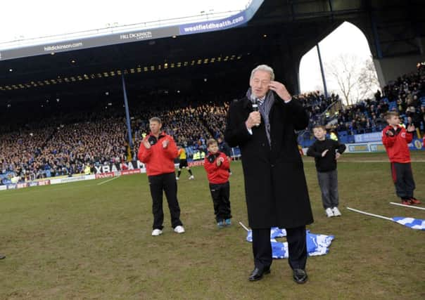 Owls chaiman Milan Mandaric says goodbye.