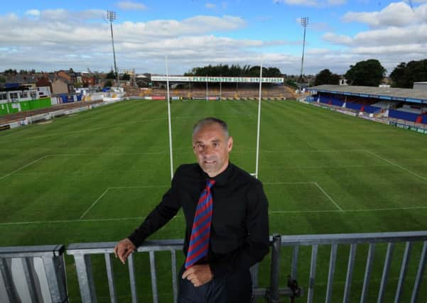 Wakefield Trinity Wildcats chairman Michael Carter.