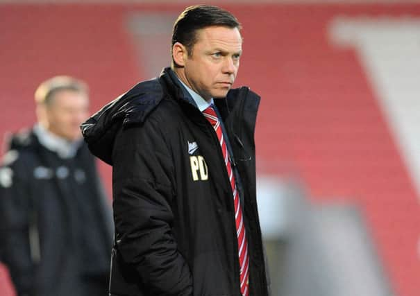 Doncaster Rovers manager Paul Dickov.