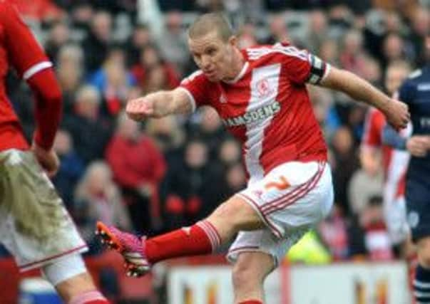 Middlesbrough captain Grant Leadbitter.